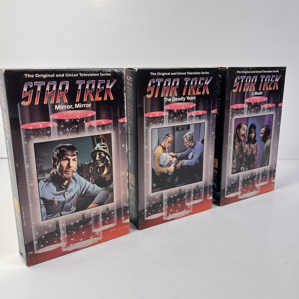 1967 Star Trek Ep. 39 - 41 The Original Television Series Betamax hi-fi USA